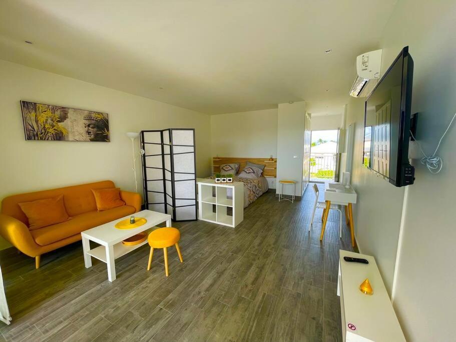 Superbe Studio Lumineux, Vue Sur Piscine Et Mer Baie Nettle Ngoại thất bức ảnh