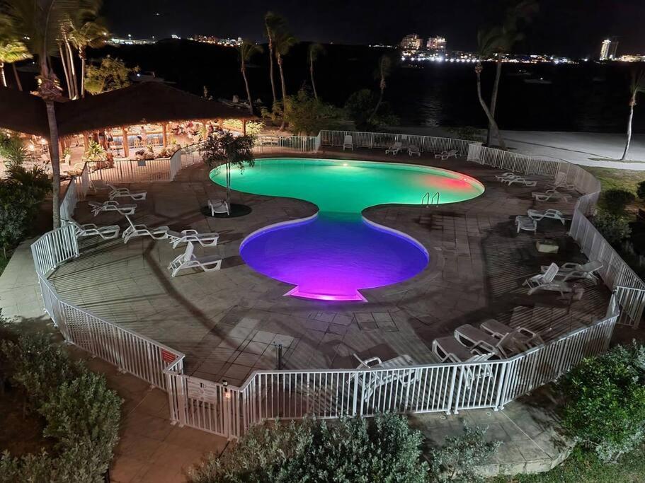 Superbe Studio Lumineux, Vue Sur Piscine Et Mer Baie Nettle Ngoại thất bức ảnh